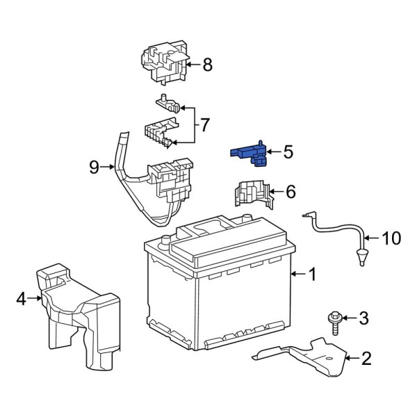 Battery Cable Terminal End