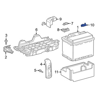 Lexus OE - Battery Cable Terminal End
