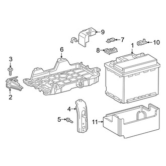 Lexus OE - Electrical - Battery (Conventional)