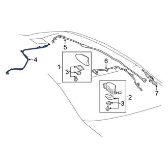 Lexus OE - Front Antenna Cable