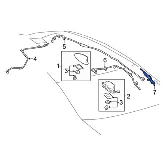 Lexus OE - Left Antenna Amplifier