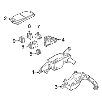 Lexus OE - Electrical - Fuse & Relay (Engine Compartment, Right Side)