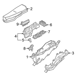 Lexus OE - Electrical - Fuse & Relay (Engine Compartment, Left Side)