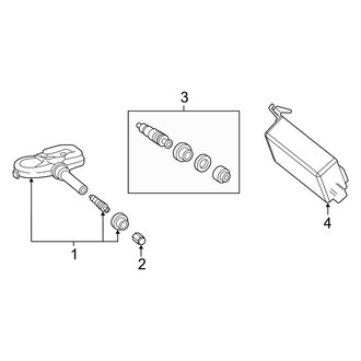 Lexus OE - Electrical - Tire Pressure Monitor Components