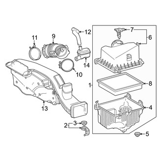 Lexus OE - Engine / Transaxle - Air Intake