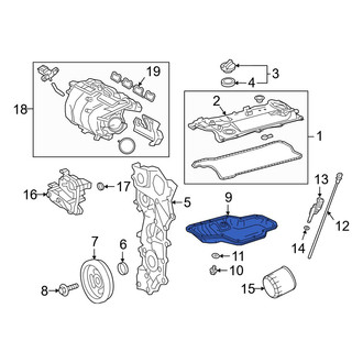 Lexus OE - Engine Oil Pan
