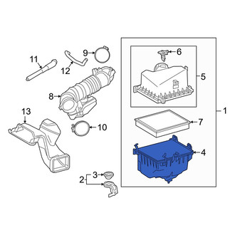 Lexus OE - Air Filter Housing