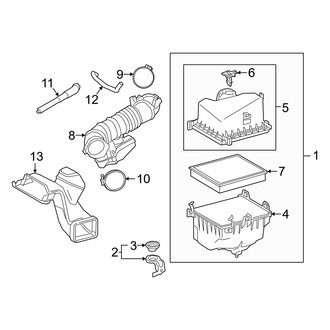 Lexus OE - Engine / Transaxle - Air Intake (Japan Built)