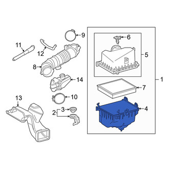 Lexus OE - Air Filter Housing