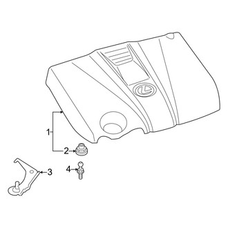 Lexus OE - Engine / Transaxle - Engine Appearance Cover