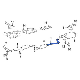Lexus OE - Exhaust System Hanger