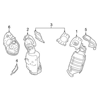 Lexus OE - Exhaust System - Manifold