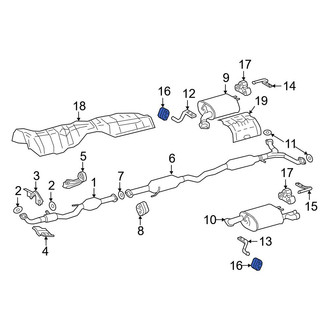 Lexus OE - Exhaust System Hanger