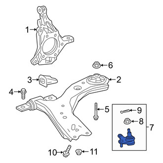 Lexus OE - Front Suspension Ball Joint