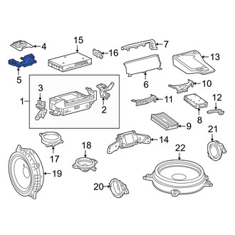 Lexus OE - GPS Navigation System Antenna Bracket