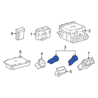 Lexus OE - Center 12 Volt Accessory Power Outlet