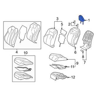 Lexus OE - Front Left Headrest