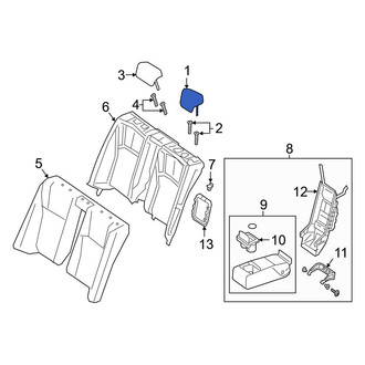 Lexus OE - Rear Outer Headrest