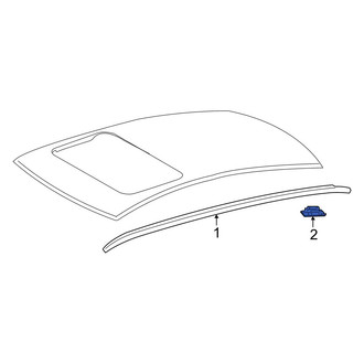 Lexus OE - Roof Drip Molding Clip