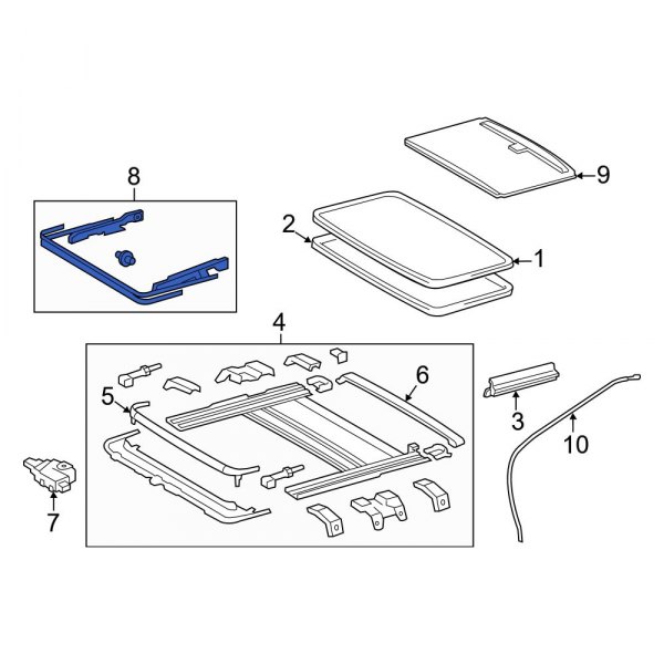 Sunroof Cable