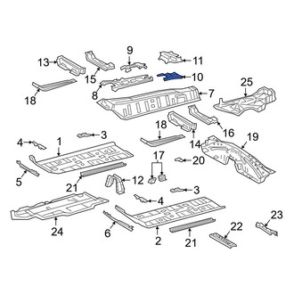 Lexus OE - Rear Right Floor Extension