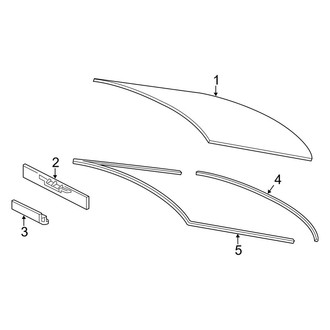 Lexus OE - Back Glass - Glass (Japan Built)