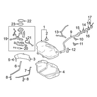 Lexus OE - Fuel System Components