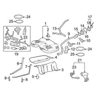 Lexus OE - Fuel System Components