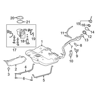 Lexus OE - Fuel System Components