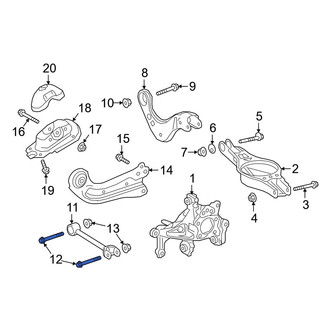 Lexus OE - Upper Suspension Control Arm Bolt