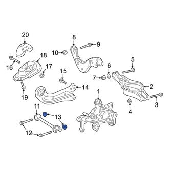 Lexus OE - Rack and Pinion Nut