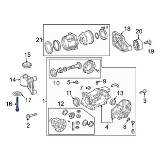 Lexus OE - Differential Mount Bolt