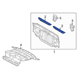 Lexus OE - Rear Bumper Cover Bracket