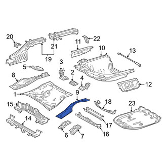 Lexus OE - Rear Left Floor Pan