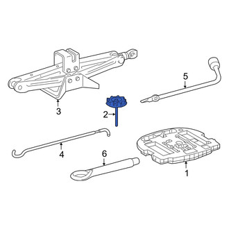 Lexus OE - Spare Tire Stud