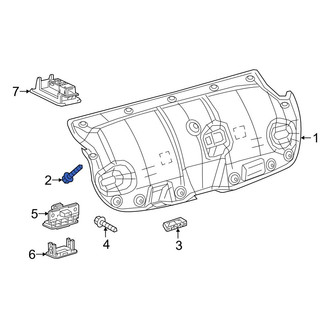 Lexus OE - Deck Lid Trim Clip