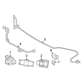 Lexus OE - Front Bumper & Grille - Electrical Components