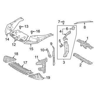 Lexus OE - Radiator Support