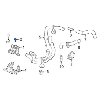 Lexus OE - Bumper Cover Reinforcement Beam Bolt