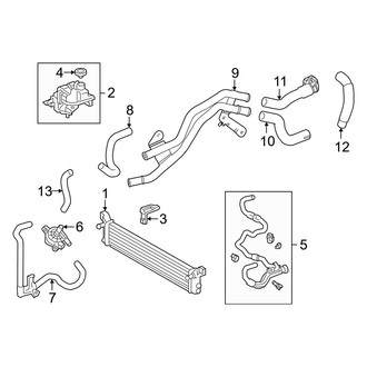 Lexus OE - Inverter Cooling Components