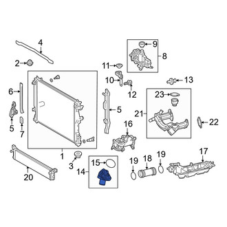 Lexus OE - Engine Coolant Thermostat Kit