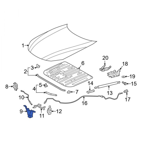 Hood Latch Cover