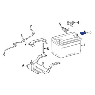 Lexus OE - Battery Cable Terminal End