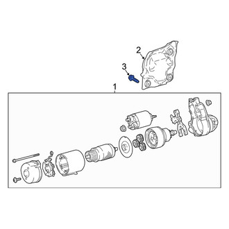 Lexus OE - Starter Heat Shield Bolt