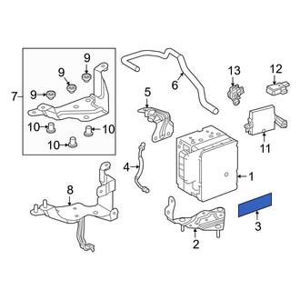 Lexus OE - Caution Label