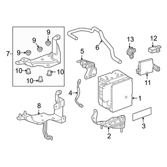 Lexus OE - Electrical - ABS Components