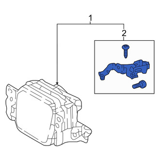 Lexus OE - Cruise Control Distance Sensor Bracket