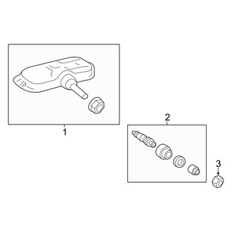 Lexus OE - Electrical - Tire Pressure Monitor Components