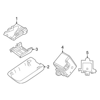 Lexus OE - Electrical Components (Lane Keep Assist)