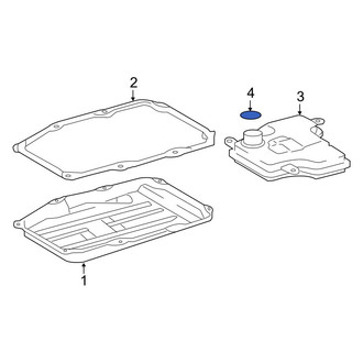Lexus OE - Automatic Transmission Filter O-Ring
